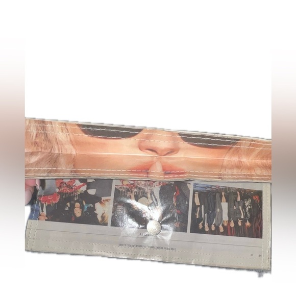 Couture Planet Fashion Designer Clutch Made From Recycled Materials Made in USA - Picture 13 of 14